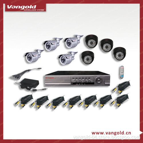 8CH Surveillace DIY Kit With H. 264 Compression (VG-H7408CK)
